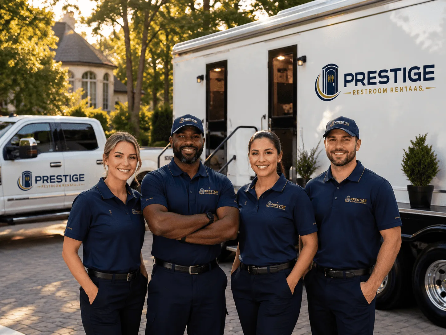 Trusted Luxury Portable Restrooms company in Vesper, WI
